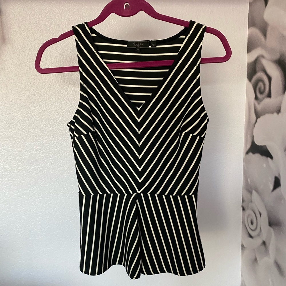 Stripped Guess blouse